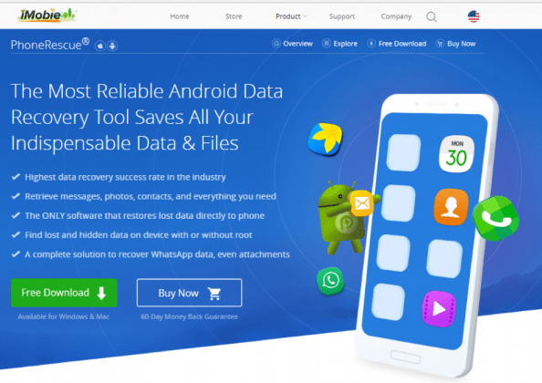 phonerescue for android app