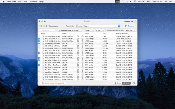 Disk Drill Mac Android