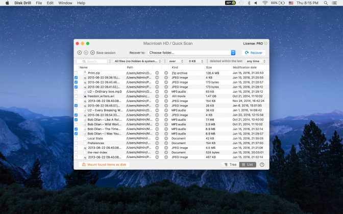 Disk Drill Mac Recover