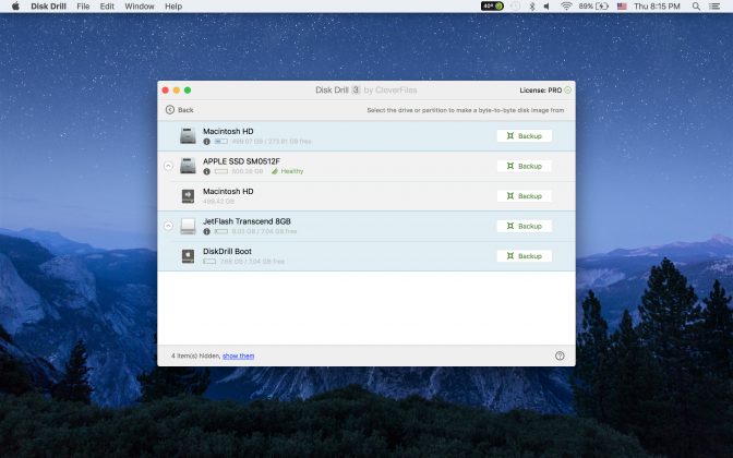 Disk Drill Mac Backup