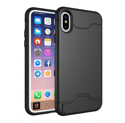 Armor Shockproof Card Slot Case Both sides