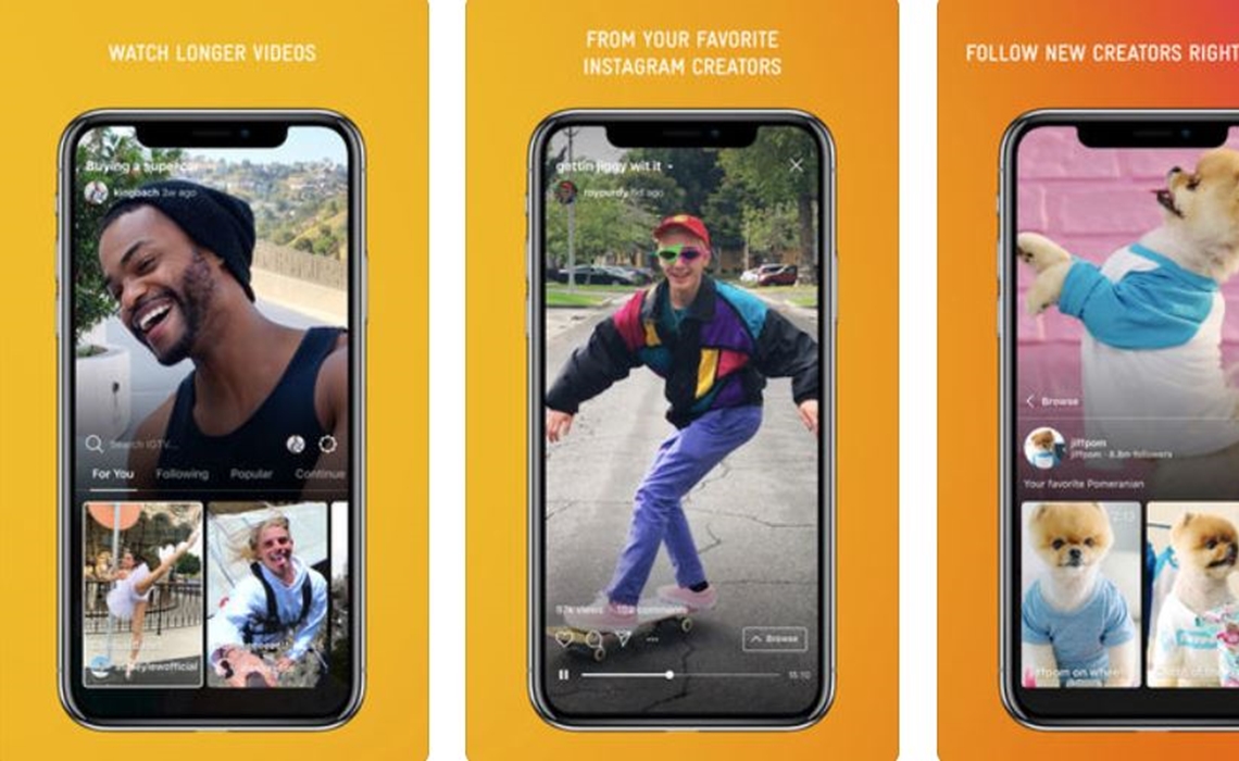 Instagram TV (IGTV) is aimed at young content creators