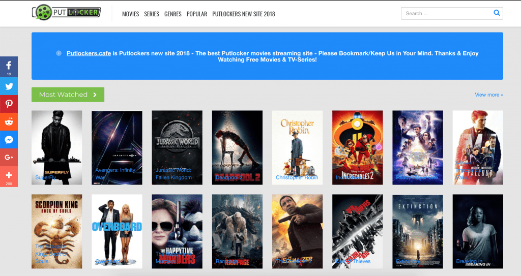 Watch Free Streaming Movies Online On Putlocker