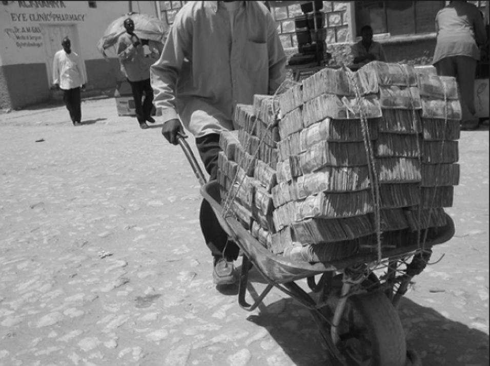 Sceptical? Look at countries that have to weigh their bundles of cash