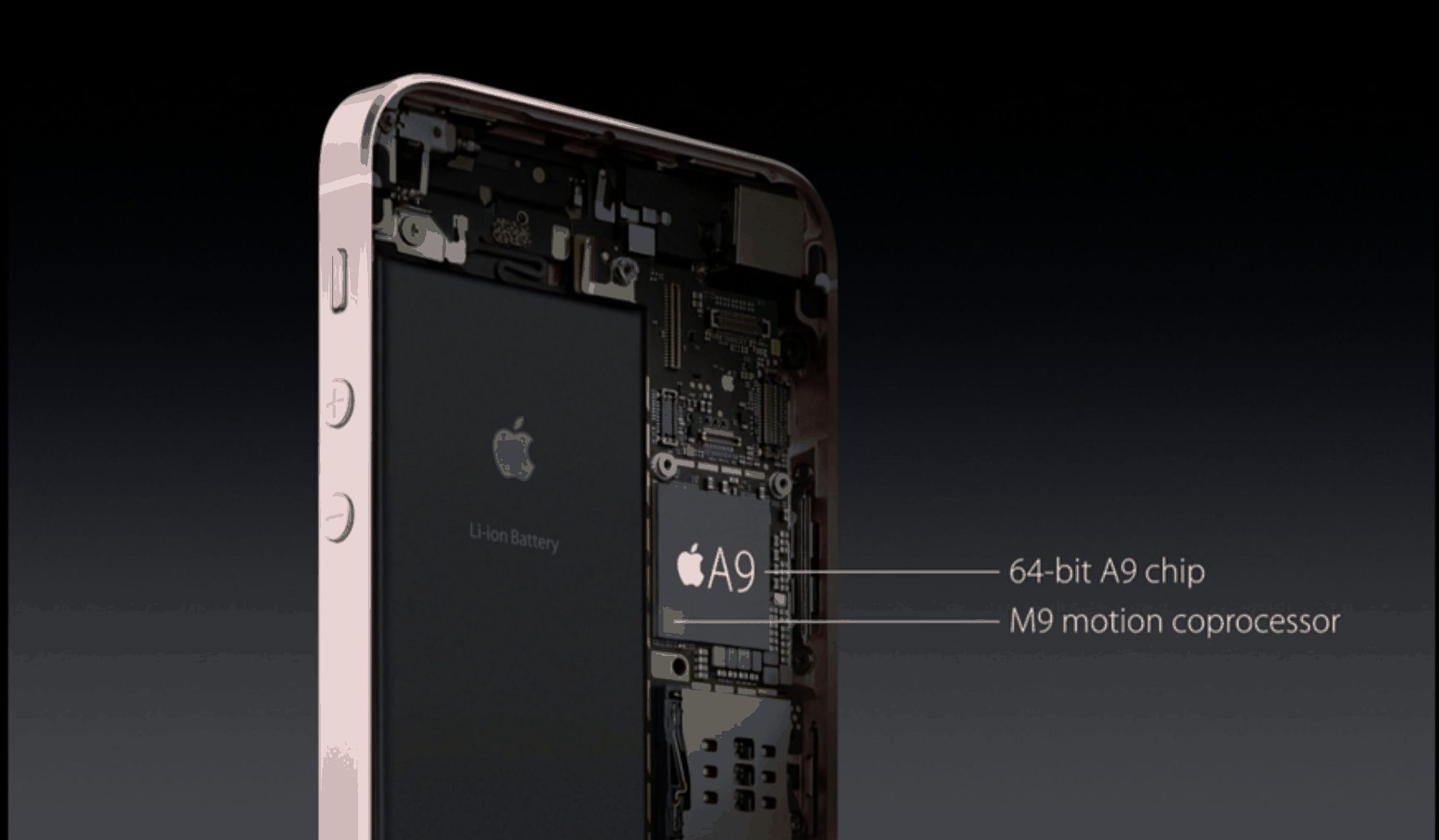Apple A9 chip powers the iPhone SE