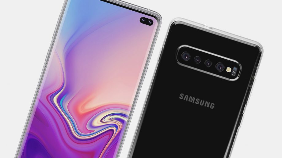 Appears to be a concept image of the Galaxy S10