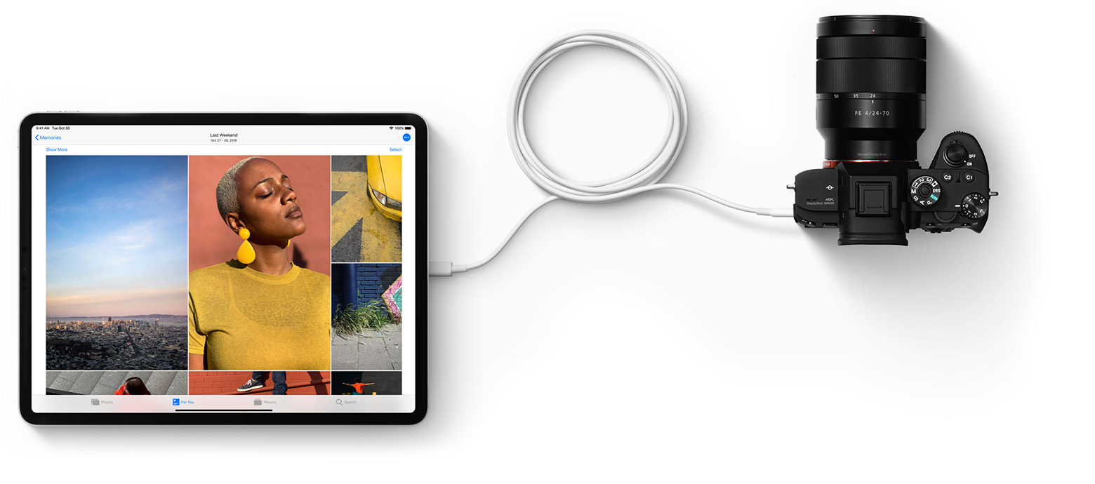 iPad Pro uses USB-C