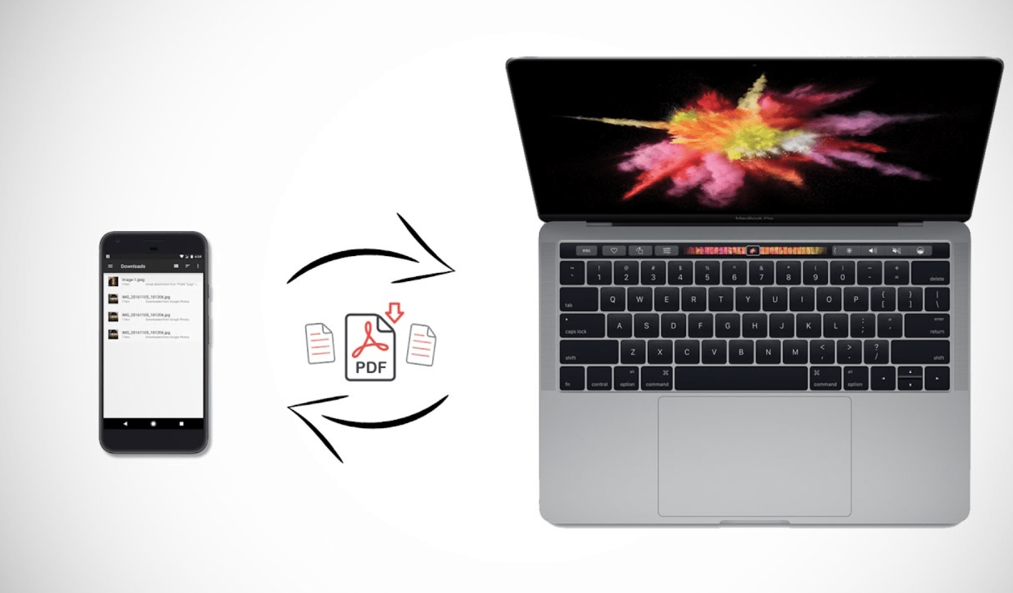 How to transfer files from Android to Mac