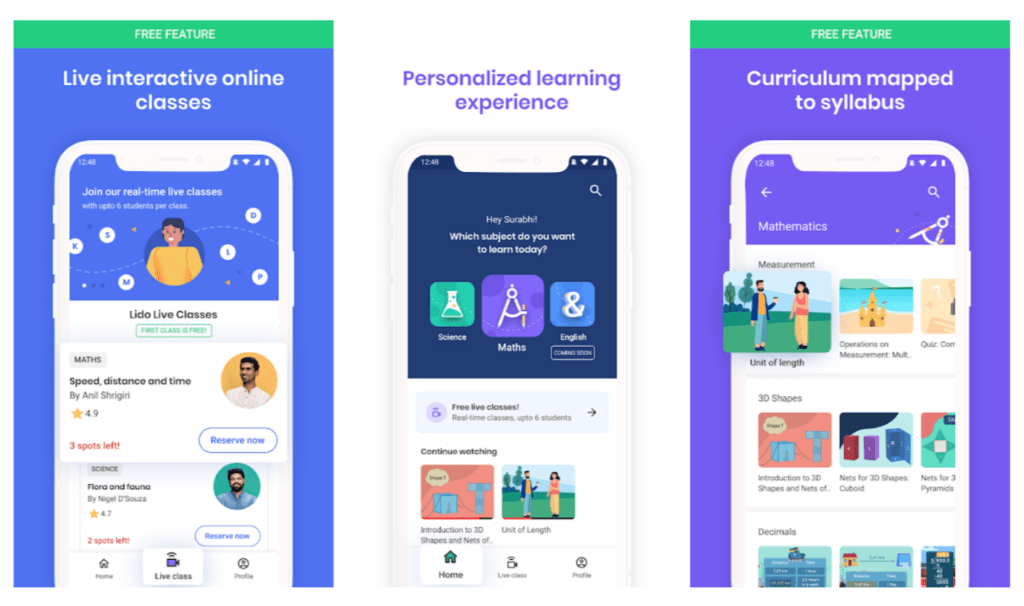 Lido Learning App