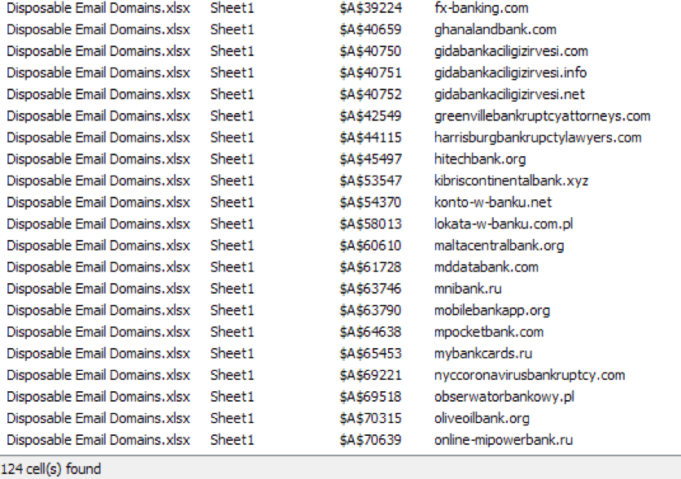 list of temporary email domains
