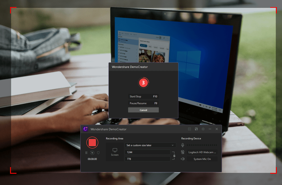 recording screen with audio windows 10