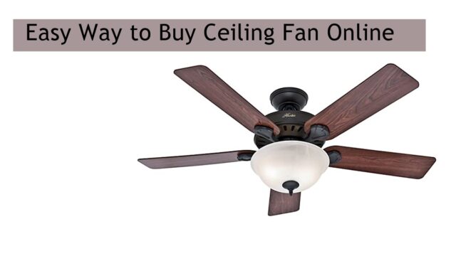 Easy Way to Buy Ceiling Fan Online