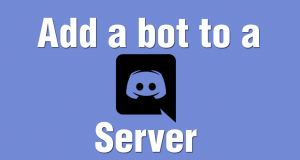 How to get started with discord bots?