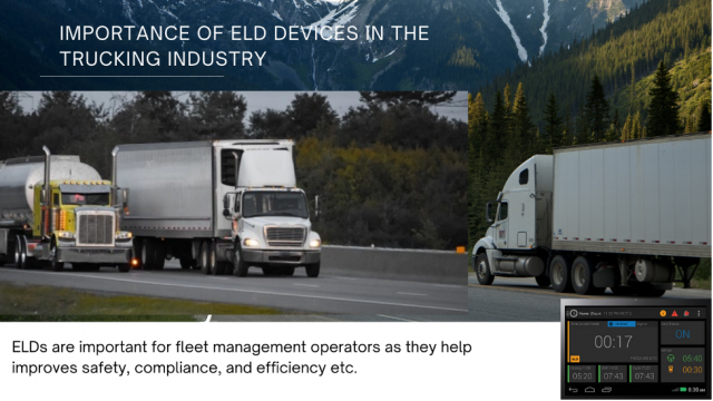Importance Of ELD Devices in The Trucking Industry Importance Of ELD Devices in The Trucking Industry
