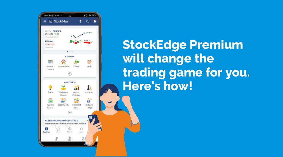 StockEdge Premium will change the trading game for you. Here's how!