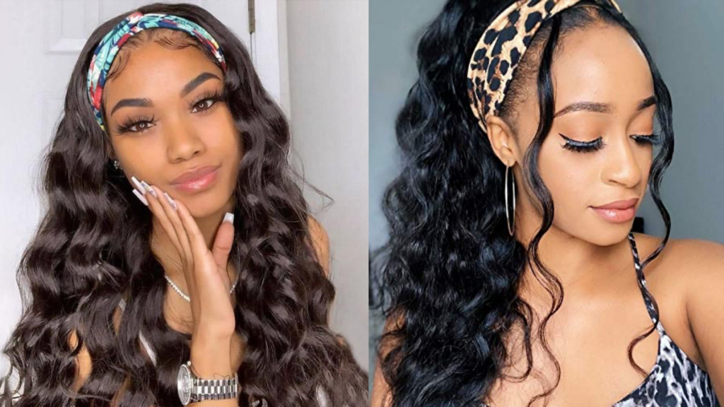 The Easiest Wig to Wear is a Headband Human Hair Wig