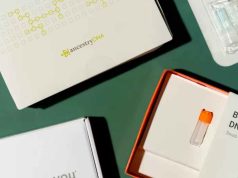 Kit for home DNA test to detect genetic disorders in a child