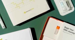 Kit for home DNA test to detect genetic disorders in a child