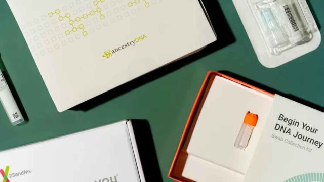 Kit for home DNA test to detect genetic disorders in a child