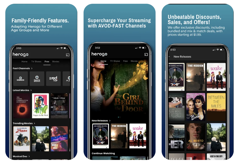 Movies on HeroGo TV
