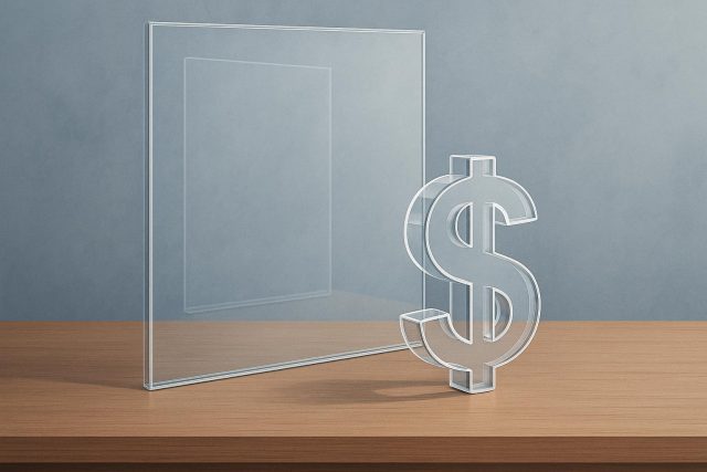 The Authentic Advantage: Why Transparency Is the New Currency in Business Open ledger with visible data charts symbolizing transparency and authenticity in business