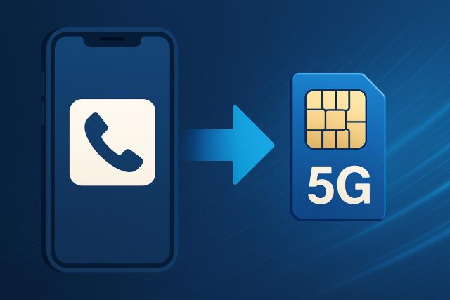 Porting Your Number Made Easy: Why Choose a 5G SIM for Faster Speeds 5G SIM card with smartphone highlighting fast mobile data and number porting ease