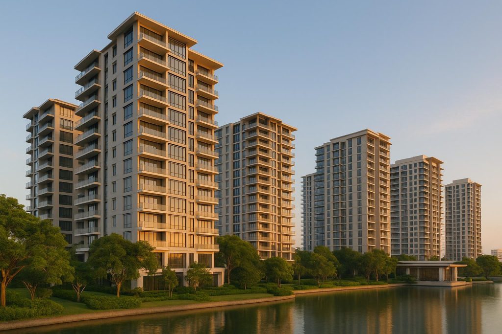 Modern Narra Residences condominium exterior showcasing benefits of new property investment