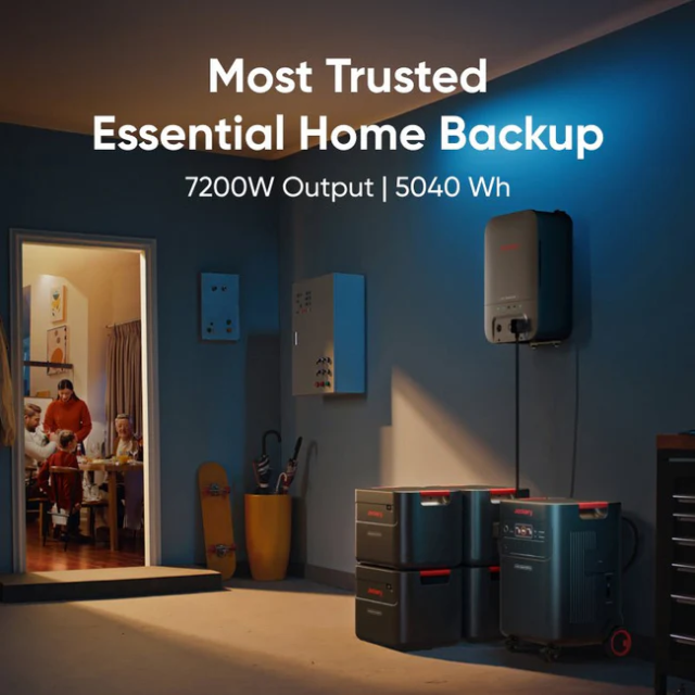 Image 1 of Jackery Whole-Home Backup Kit 5000 Plus (20kWh): Florida’s Hurricane Season Home Power Backup