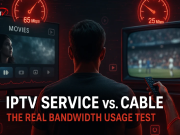 Image 1 of IPTV Service vs. Cable: The Real Bandwidth Usage Test