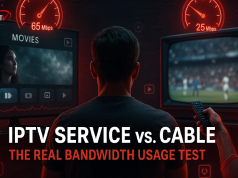 Image 1 of IPTV Service vs. Cable: The Real Bandwidth Usage Test