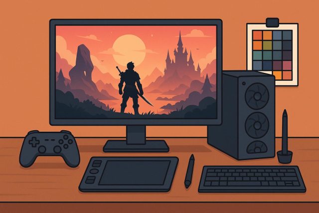 Creative concept art examples from top North American video game art outsourcing studios