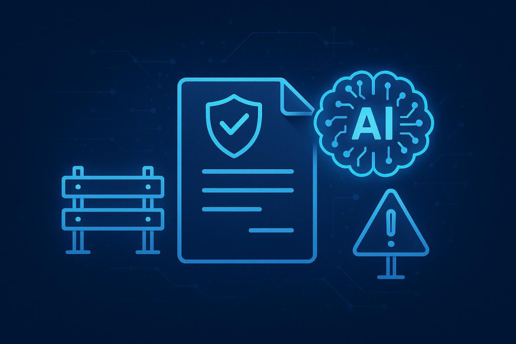 AI-powered algorithms analyzing insurance data to assess risk and automate underwriting decisions
