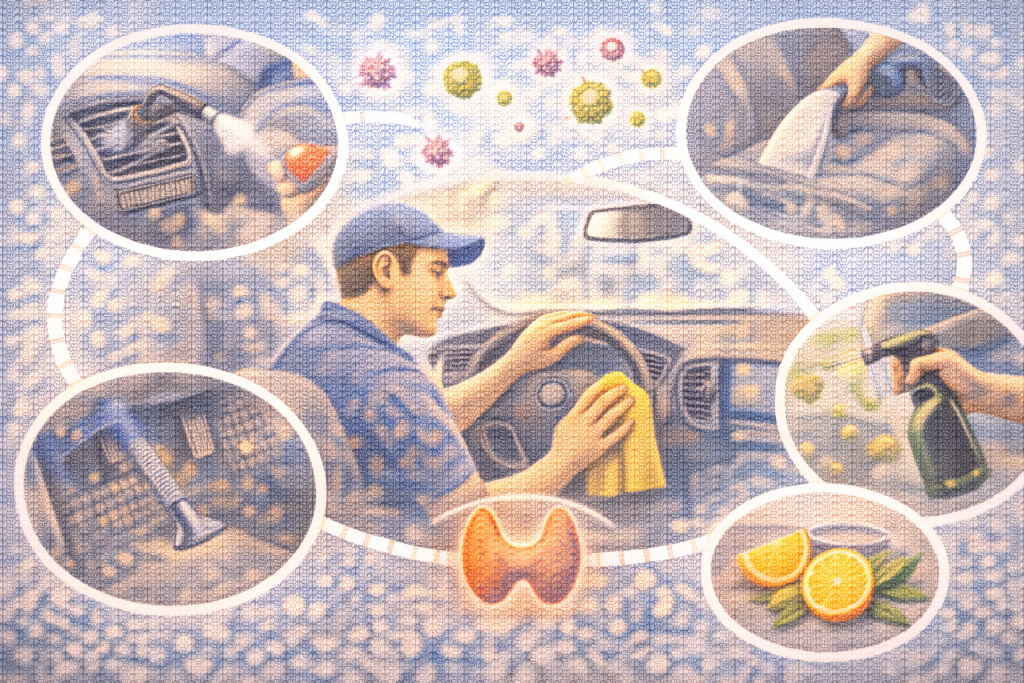 Interior Car Detailing Techniques That Reduce Allergen and Odour Retention