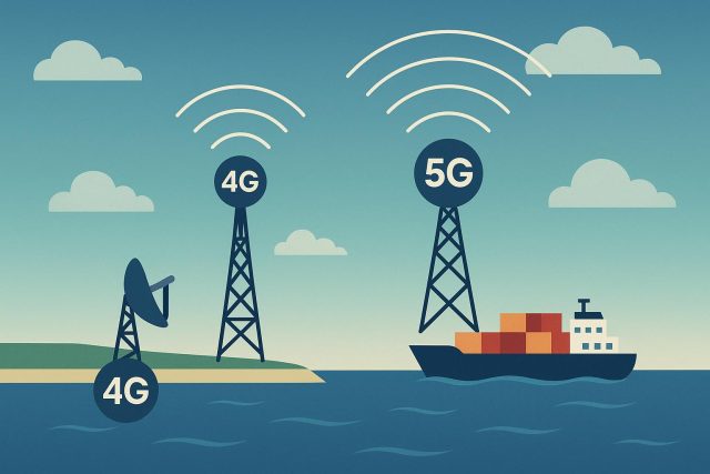 Meta title: How 4G and 5G Are Bringing Real Time Connectivity Closer to Shore 4G and 5G networks enabling real-time coastal connectivity and advanced shore communication