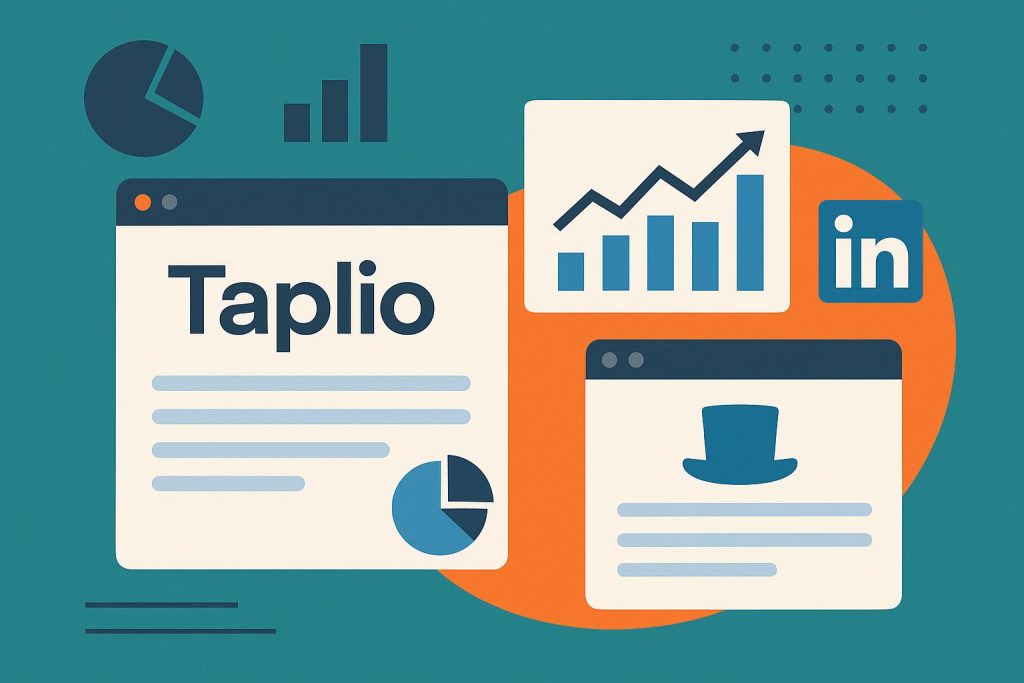MagicPost dashboard showcasing LinkedIn post scheduling, compared with Taplio and other alternatives
