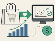 Predictive modeling dashboard showing e-commerce retention and churn analytics for brands