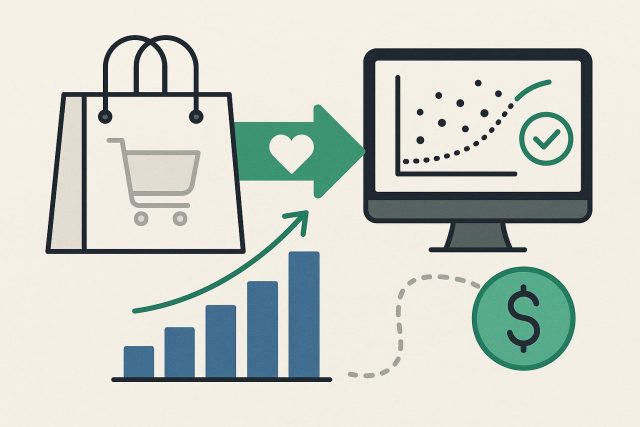 Retention first ads ~ Understanding how predictive modeling helps e-commerce brands cut churn Predictive modeling dashboard showing e-commerce retention and churn analytics for brands