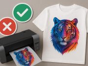 Pros and Cons of Direct-to-Film Printing for Apparel Businesses Direct-to-film printing process on t-shirts for apparel business advantages and disadvantages