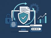 Cybersecurity compliance streamlining B2B enterprise sales process with secure digital workflow