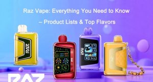 Image 1 of Raz Vape: Everything You Need to Know – Product Lists & Top Flavors