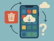 The Psychology of App Reinstalls: Why Users Delete Apps — and Come Back Smartphone screen showing deleted and reinstalled app icons, illustrating user app behavior