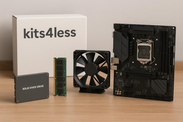 Inside Kits4Less: How the Brand Balances Quality, Testing, and Affordability Kits4Less branded products displayed with quality testing equipment and affordable packaging