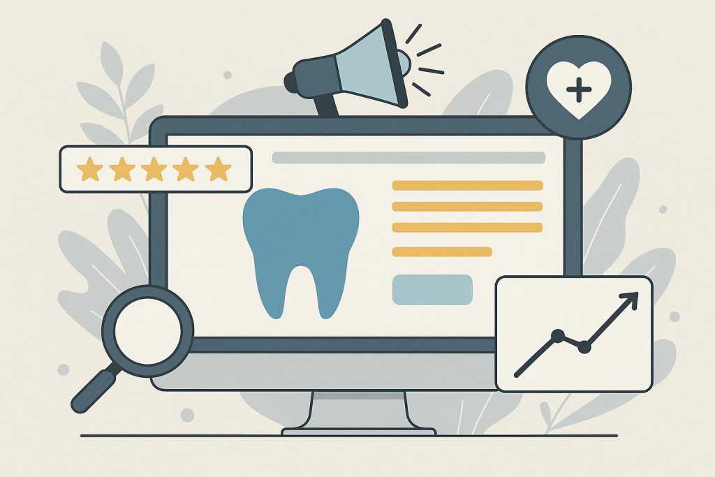 Digital marketing strategies boosting patient growth for modern dental clinics