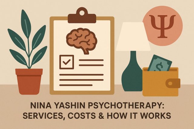 Nina Yashin Psychotherapy: Services, Costs & How It Works Nina Yashin psychotherapy services overview, including costs and therapy process steps