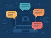 Digital devices connected via video call symbolizing effective virtual communication