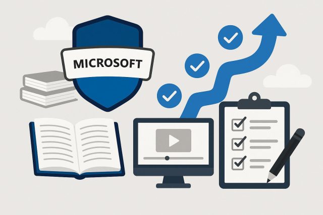 Microsoft certification study materials, preparation guides, and strategic planning tools