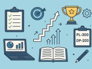 Study materials and strategy plan for passing PL-300 and DP-203 certification exams