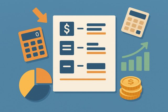 Financial chart illustrating the Free Cash Flow formula with example calculations and analysis