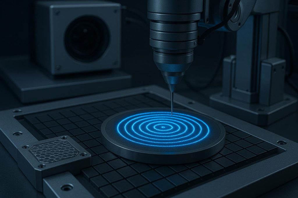 Advanced nanoform manufacturing equipment at PBTT Corp facility showcasing innovative technology