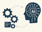 AI technology seamlessly connecting with business systems and digital workflow integration